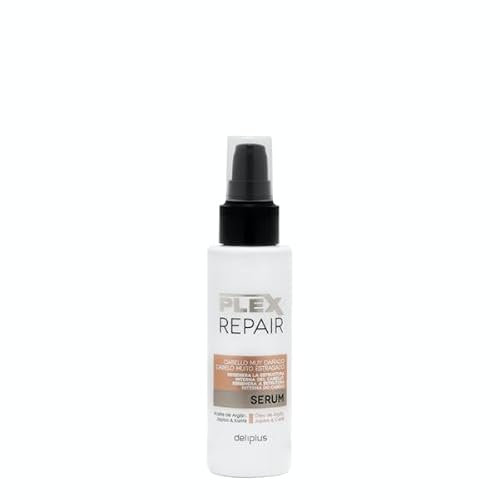 Plex Repair Serum stark geschädigtes Haar mit Arganöl, Jojoba und Sheaöl, 100 ml. Deliplus