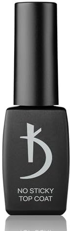 K Kodi Professional - Top Coat Gel UV - No Wipe Top Coat - Transparent -12ml- Überlack Nägel - Langanhaltender - Nagellack - Gel Nägel - Finish Glänzend Gel UV LED