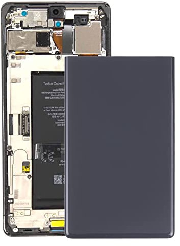 Reperatur-Teile Akku-Rückseite for Google Pixel 6a (Schwarz) (Grün) (Weiß) (Color : Noir)