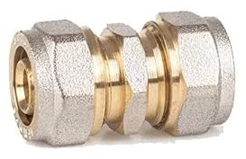 Raccordo giunto dritto a stringere per multistrato - Diametro 16X16 - Spessore 2MM