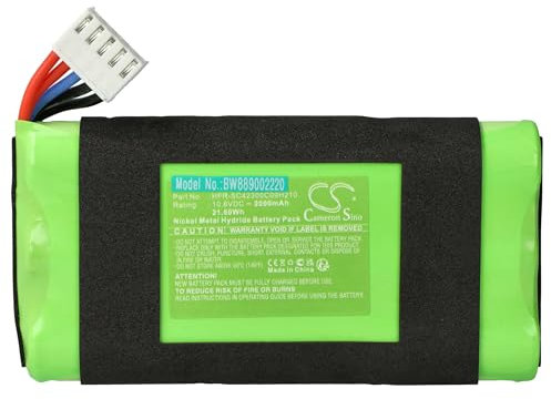 vhbw Akku kompatibel mit JBL BassPro Go Lautsprecher Boxen Speaker (2000 mAh, 10,8 V, NiMH)