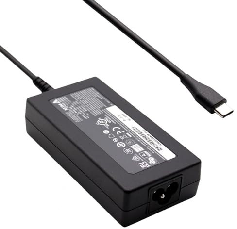 Genuine Delta 100W USB C Laptop Charger Power Adapter for Lenovo, ThinkPad, HP, Asus, Acer, Mac book, MSI, Dell, Toshiba, Samsung, Huawei Universal Chromebooks TYPE C Fast Charging Power Cord