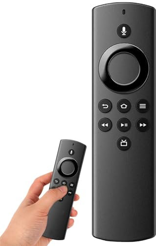 Amazon Fire TV Remote Control: Voice Control for Fire TV Stick & Stick 4K & Lite, Smart TV Cube