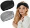 2 Pièces Bandeau Cheveux Femme Hiver, Bandeaux Hiver Serre-Tête, Bandeau En Tricot ÉpaisChauds et Épais En Automne et Hiver
