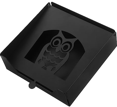 WATIIFUFU Owl Napkin Holder Metall Vintage Tischserviettenhalter Für Küche Und Esszimmer Dekorativer Napkin Organizer Für Familienfeiern Und Restaurants Schickes Design