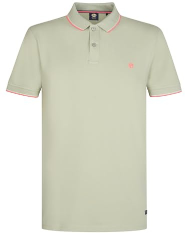 Petrol Industries Herren Poloshirt Kurzarm - Baumwolle - Klassischer Kragen - Herrenbekleidung