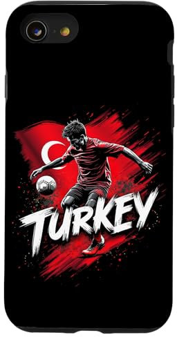 TURKEY Fußball, Türkei, Sport Hülle für iPhone SE (2020) / 7 / 8