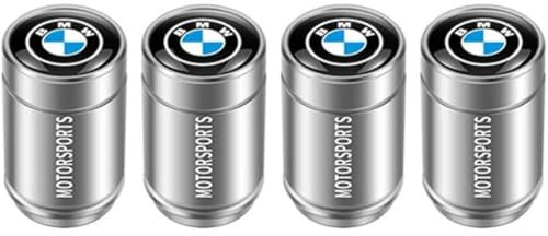 JTSLSWKQ Auto Ventilkappen für BMW 1 3 5 7 Series 525li 530 F48 X1 X2 X3 X4 X5 X6, Autoventil Kappe Ventilkappen mit Dichtung stabilen Reifendruck Reifen Lecksichere Staubkappe,C
