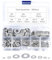 360 pcs Stainless Steel Washers, Flat Washers, Washer Assortment with Assortment Box, Washer for Screws & Nuts & Threaded Rods (M2 M2.5 M3 M4 M5 M6 M8 M10)