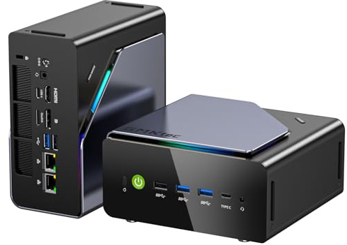 GMKtec K12 Ryzen 7 Mini PC Gaming Oculink AMD R7 H 255 (Versione migliorata 8745HS) 32 GB DDR5 RAM 1 TB SSD, Mini Computer con Grafica Radeon 780M, Espansione di archiviazione 3X M.2 2280, Doppia NIC