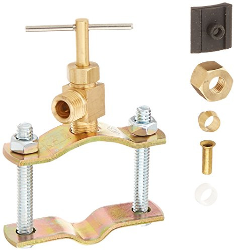 Plumb Pak PP855-2LF Saddle Valve OD LF, 1/4, Chrome
