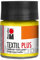 Marabu 17150005020 - Textil Plus zitron 50 ml, volldeckende Stoffmalfarbe für dunkle Stoffe, geeignet für Stoffmalerei und Stoffdruck, nach Fixierung waschbeständig bis 40 °C