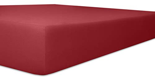 Spannbetttuch Vario-Stretch Q22 Farbe: Karmin, Größe: 140 cm-160 cm B x 220 cm T