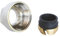 SOMATHERM FOR YOU, Raccord à compression 3/4 EK pour tube cuivre Ø14 - Installation facile et rapide, conforme aux normes ACS, idéal pour eau chaude et froide, couleur gris/argent