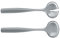 Guzzini Posata Insalata Grace, Grigio Cielo, 28.3 cm