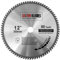 Saxton Lama da legno per sega circolare, 300 x 30 mm, con 80 denti in carburo di tungsteno, per utensili Bosch, Makita e altri, si adatta alle seghe da 305 mm