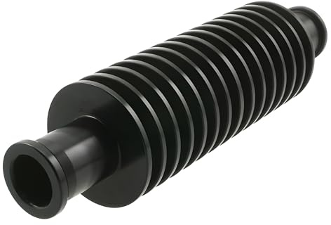 Durchlaufkühler STR8, rund, Anschlussweite 17mm / Innendurchmesser 13mm, schwarz