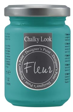Fleur Chalky Look Paint - Istanbul Interior, 4.4 oz jar