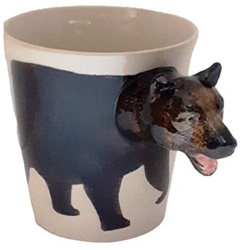 B2SEE Mug Ours/Ourson tasse-animaux-3d ceramique/Bijoux Fait Main Enfant Femme Garcon Fille de LTD