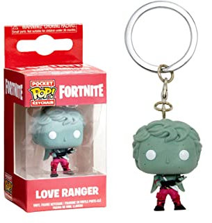 Funko Pop! Keychain: Fortnite - Love Ranger - Love Ranger - Mini-Figurine en Vinyle à Collectionner Porte-clés Fantaisie - Cadeau de Noël - Idée de Cadeau - Produits Officiels - Video Games Fans