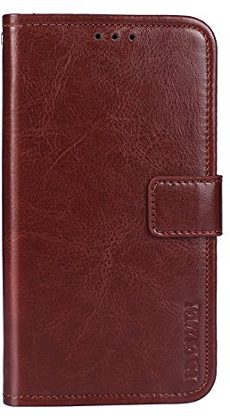 SHIEID® Umidigi One PRO/Umidigi One Cover Custodia Custodia Morbida Custodia Smartphone per Umidigi One PRO/Umidigi One con la Funzione di Supporto (Marrone)
