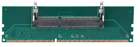 ASHATA DDR3 Laptop SO-DIMM zu Desktop-DIMM Adapter, Notebook-Speicher auf Desktop Memory Interface Adapter Karte,DDR3 240Pin 204Pin Konverter Adapter