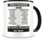 Samunshi® Drummer sind Tasse Beruf Geschenk Kaffeetasse Teetasse Kaffeepott Kaffeebecher Becher Drummer sind... 300ml schwarz/schwarz