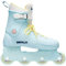 Impala Rollerskates Impala Lightspeed Inline Skate, Damen, Himmelblau/Gelb, Größe 35