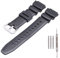 MCXGL Cinturino di ricambio in resina naturale compatibile con Casio W218H W-219H AE1200WH AE-1300WH W800H SGW-300H F-108WH Cinturino in gomma impermeabile, 18mm, Quarzo sintetico