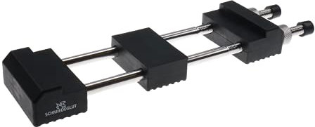 Schmiedeglut Soporte para piedra de afilar | ajustable | acero inoxidable | 14 hasta 21 cm | goma antideslizante | universal