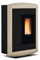 Stufa a pellet extraflame souvenir lux evo - tortora
