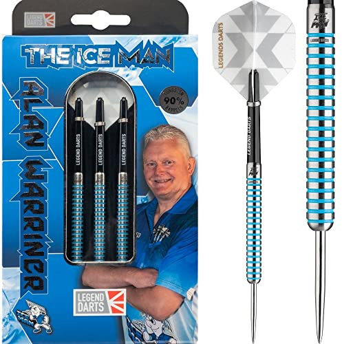 Legend Darts Alan Warriner-Little 90% Blue - Steeldarts 24 Gramm