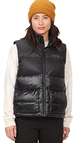 MARMOT Damen Guides Daunenweste Weste, Schwarz, X-Large