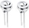 Toilet Flush Button Replacement,2 Pcs Toilet Flush Buttons 38mm Universal Round Dual Push Toilet Flush Button Toilettendruckknopfstangen Toilet Water Tank Push Botton for Toilet Water Tank Repair