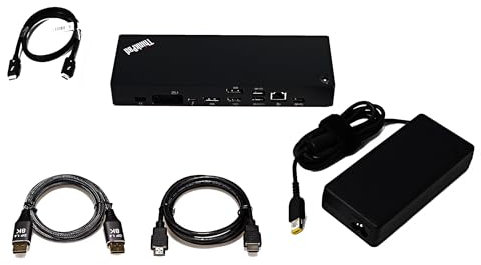 Lenovo ThinkPad Universale Thunderbolt 4 Dock 8K Display Supporto Fino a 100W Alimentazione 40B00135
