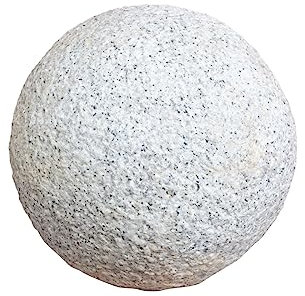 Biscottini Dekokugel für den Außenbereich, 25 x 25 cm, Gartendekoration aus Stein, Wohnaccessoires | Gartenzubehör für den Außenbereich