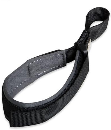 ZaishunNT Dog Seat Belt Wrist Safety Strap Retractable Hands Free Wrist Strap for Medium to Large Dogs (Grey)