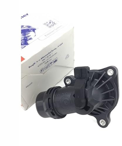 THERMOSTAT HOUSING WITH GASKET FOR BMW 1 3 X1 X3 Z4 2.0i 118i 120i 318i 320i E46 E87 E90 N42 N46 COOLANT THERMOSTAT 11537510959 ( Size : OEM quality )