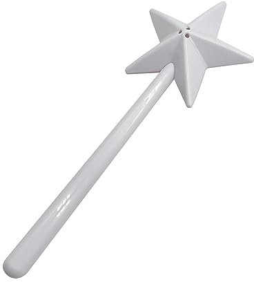 Tanxier Magisches Gewürzstreuer,Zauberstab Salz und Pfeffer Streuer,Sternen Zauberstab Salz und Pfefferstreuer,Nachfüllbare Magische Gewürzstäbe,Spices Shaker mit Löchern