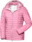 Patsy & Lou Damen Steppjacke, Ultra leichte Übergangsjacke mit Kapuze, taillierte Jacke für Damen in wunderschönen Pastellfarben, Rosa, Gr. 42