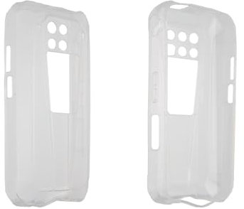 caseroxx Schutzhülle für Unihertz Tank 3 Pro in transparent – Flexibles TPU-Case aus stoßfestem Gummi, passgenaue Handy-Tasche mit Kantenschutz & rutschfestem Grip