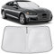 SONRUIJIE Parasol Coche,Parasol Coche Delantero para Audi A5 2018-2025,Protección Solar UV para Automóvil Y Protección contra El Calor Solar,Accesorios para Automóvil En Verano,Plegable