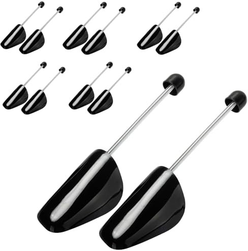 BBWELL Schuhspanner 6 Paar Schuhstrecker Schuhformer aus Kunststoff,Schuhdehner Gr.38-47,Schuhspanner für Herren,Schuhspanner aus Kunststoff,Verstellbare Schuhspanner für Alle Arten Von Schuhen