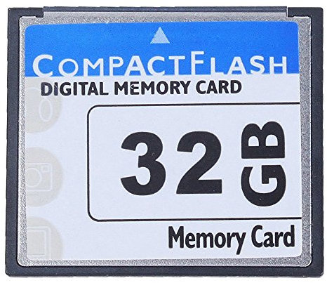 Faeymth Professional 32GB Compact Flash Memory Card(White&Blue)
