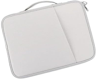 MQVQAUBST Borsa Porta Tablet Adatta for Chuwi MiniBook X, Custodia Impermeabile con Cerniera e Maniglia.(White,13inch)