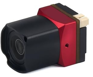 Oxtxuzdm Axisflying OWL Kamera mit Metallgehäuse, breiter Dynamikbereich, 118° FOV, 4,5 V-42 V Spannungen für klare Bildgebung, Schwarzlicht-Überwachungskamera