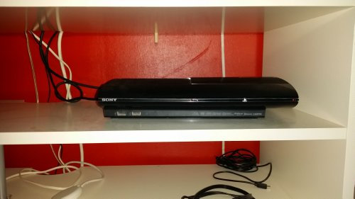 Console PS3 Ultra slim 500 Go noire + The Last of Us
