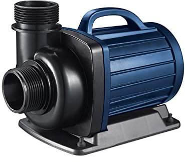 AquaForte – Pompa per filtro/laghetto DM8000 12 Volt. 8 m³/h, altezza 4,5 m, 70 Watt