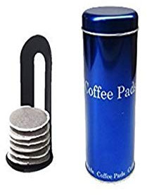 Vorratsdose,Geschenkdose mit Lifter Metallic Blau