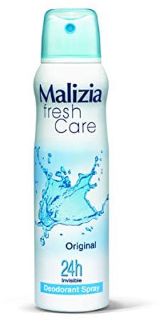 Malizia Fresh Care Original 150ml 24h Invisible Deodorant Spray